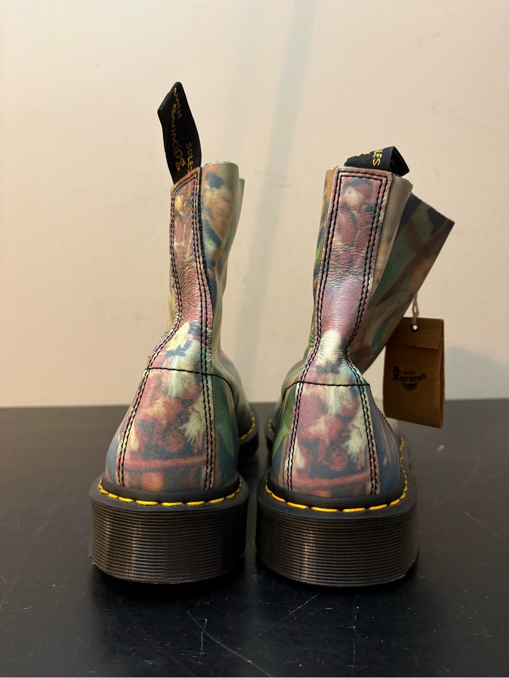 Dr. Martens 1460 Pascal Hogarth Renaissance Boots - Picture 5 of 8